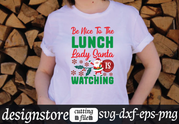 Review: Be Nice to the Lunch Lady Santa Design