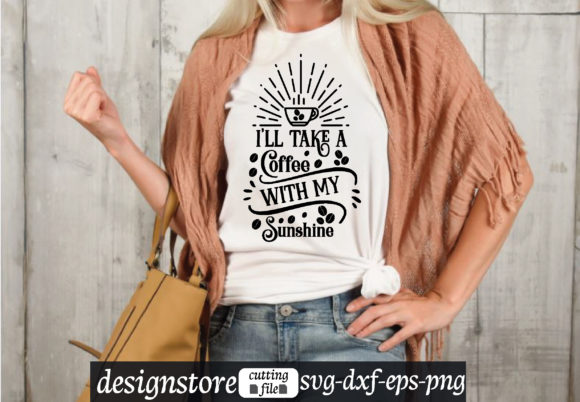 Review: I’ll Take a Coffee With My Sunshine SVG for Embroidery