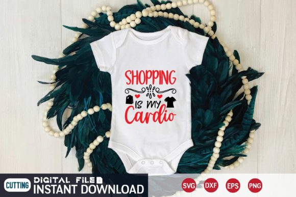 Review: Shopping Is My Cardio SVG for Embroidery