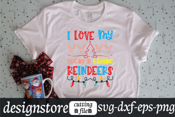 Reviewing I Love My Second Grade Reindeers Svg for Stitching
