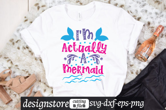 Reviewing the I’m Actually a Mermaid SVG for Embroidery