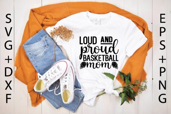 Reviewing the Loud and Proud Basketball Mom SVG